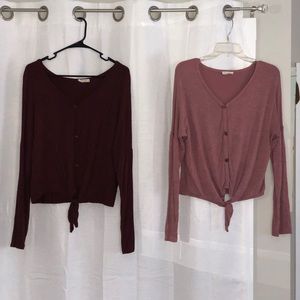 Both never worn, both large same tops